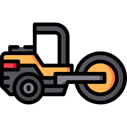 Road roller icon