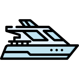 Speed boat icon