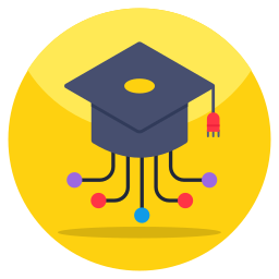 Graduate cap icon