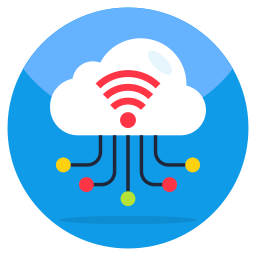 Cloud connection icon