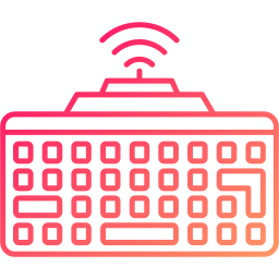 Wireless keyboard icon