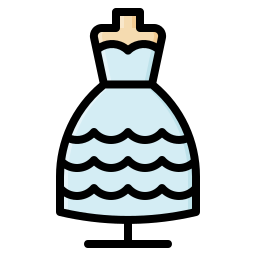 vestido de noiva Ícone