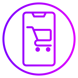 Online shop icon