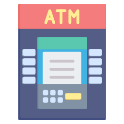 Atm machine icon