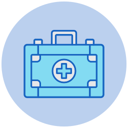 First aid kit icon