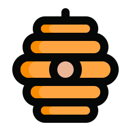 Bee hive icon