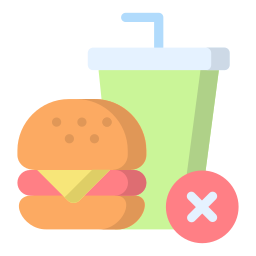 No Fast Food icon