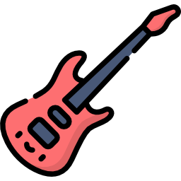 Electric guitar icon