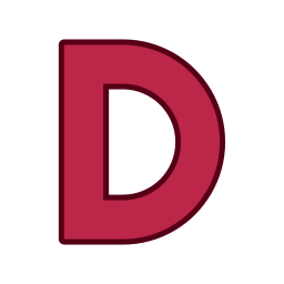 Letter D icon