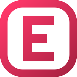 Letter e icon