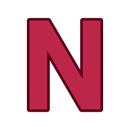 文字n icon