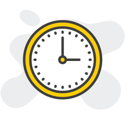 Wall clock icon