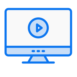 Video lesson icon