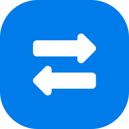 Left and right arrows icon