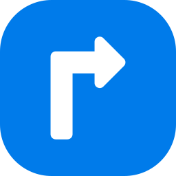 Turn right  icon