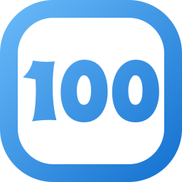 100 icon