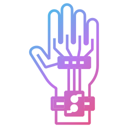 Wired gloves icon