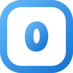 文字o icon