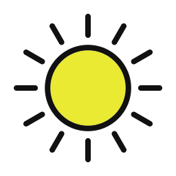 Sun icon