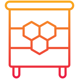 ruche d'abeilles Icône