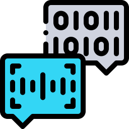 Natural language processing icon