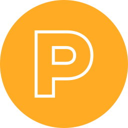 Letter P icon