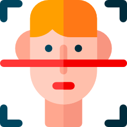 Face recognition icon