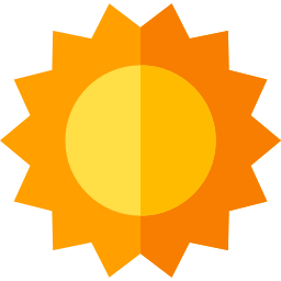 Sun icon