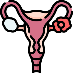 Ovarian cancer icon