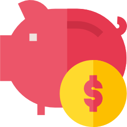 Piggy bank icon