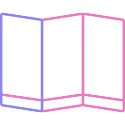 Écran pliable Icône