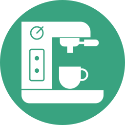 Coffee machine icon