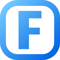 Letter f icon