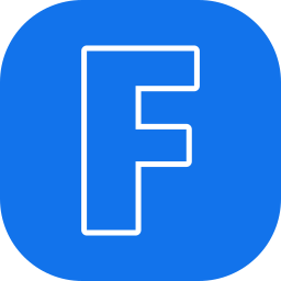 Letter f icon