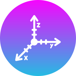 Coordinate axes icon