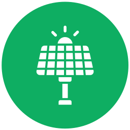 Solar panel icon