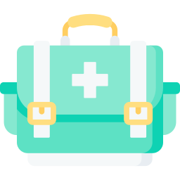 First aid kit icon