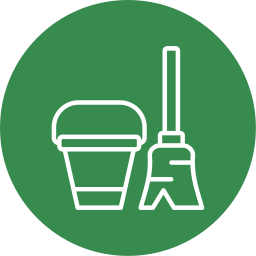 Cleaning tool icon