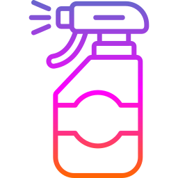 Cleaning spray icon