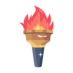 Fire lamp icon