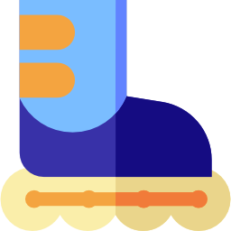 Роликовые коньки иконка