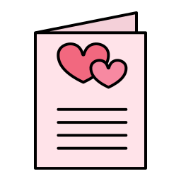 Marriage certificate icon