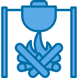 Outdoor meal icon