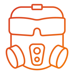 Gas mask icon