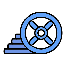 Weight plates icon