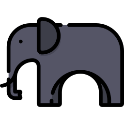 l'éléphant Icône