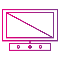 Tv furniture icon