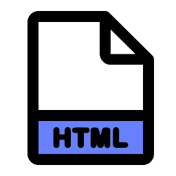 html-dateiformat icon