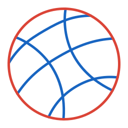 bola de basquete Ícone