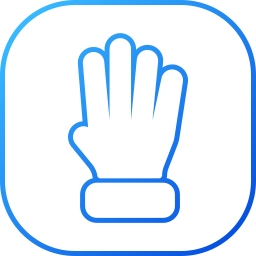 Four fingers icon